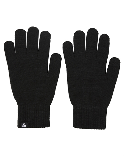 Jack & Jones - JACBarry Knitted Hansker - Black 